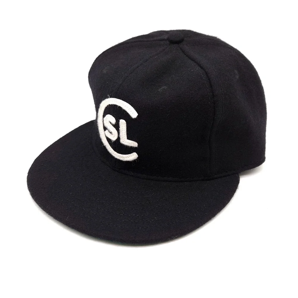 Ebbets Field Flannels Salt Lake City Bees SLC Snapback Hat Baseball Cap Black